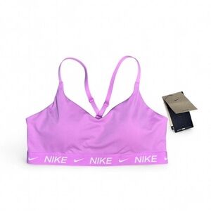 Nike Indy Sports Bra Purple Padded Light Support Women's Large